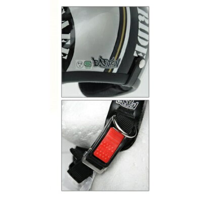 2輪 リード工業 ジェットヘルメット barton bc-10 jan:4952652008223 ホワイトフレア サイズ:フリー  未満 